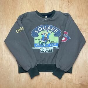 Vintage X2 Square 1985 Divisional Football League XL (Fits Large) Sweatshirt